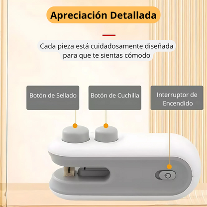 Sellador De Bolsas Recargable