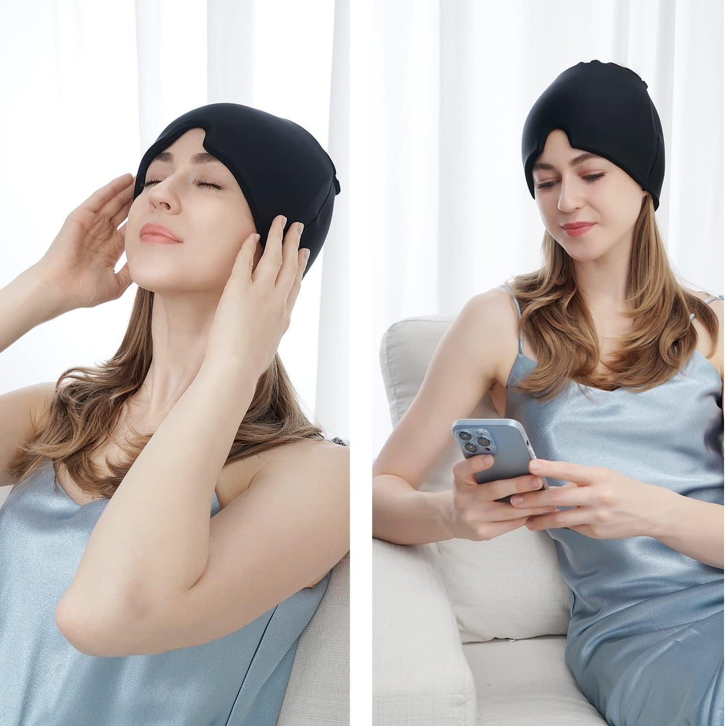 GORRO DE MÁSCARA PARA MIGRAÑA RELAXGLOW