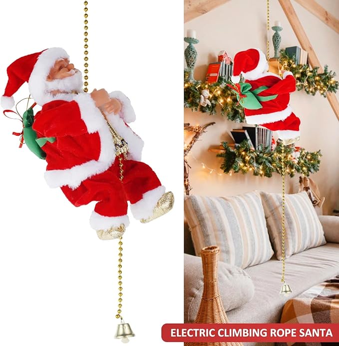 SANTA CLAUS ESCALADOR