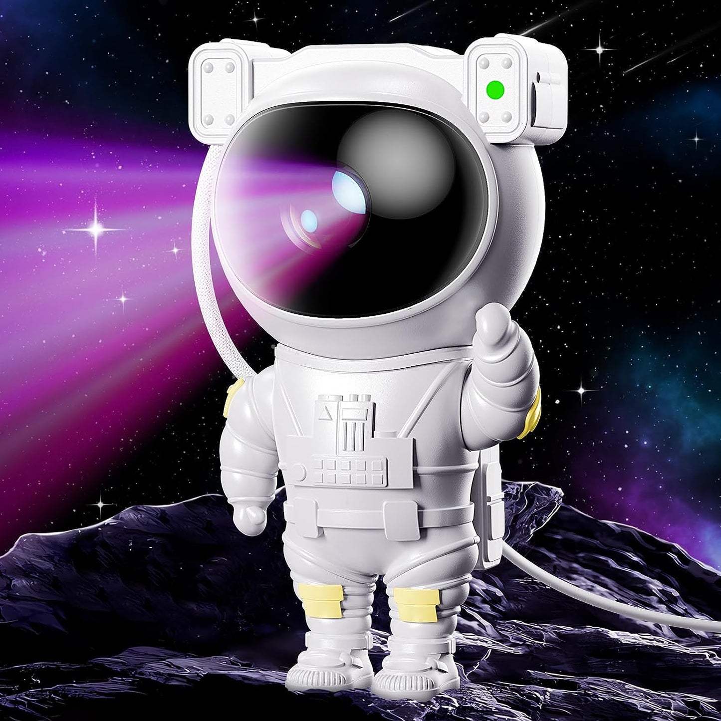 Astronauta Proyector De Galaxias