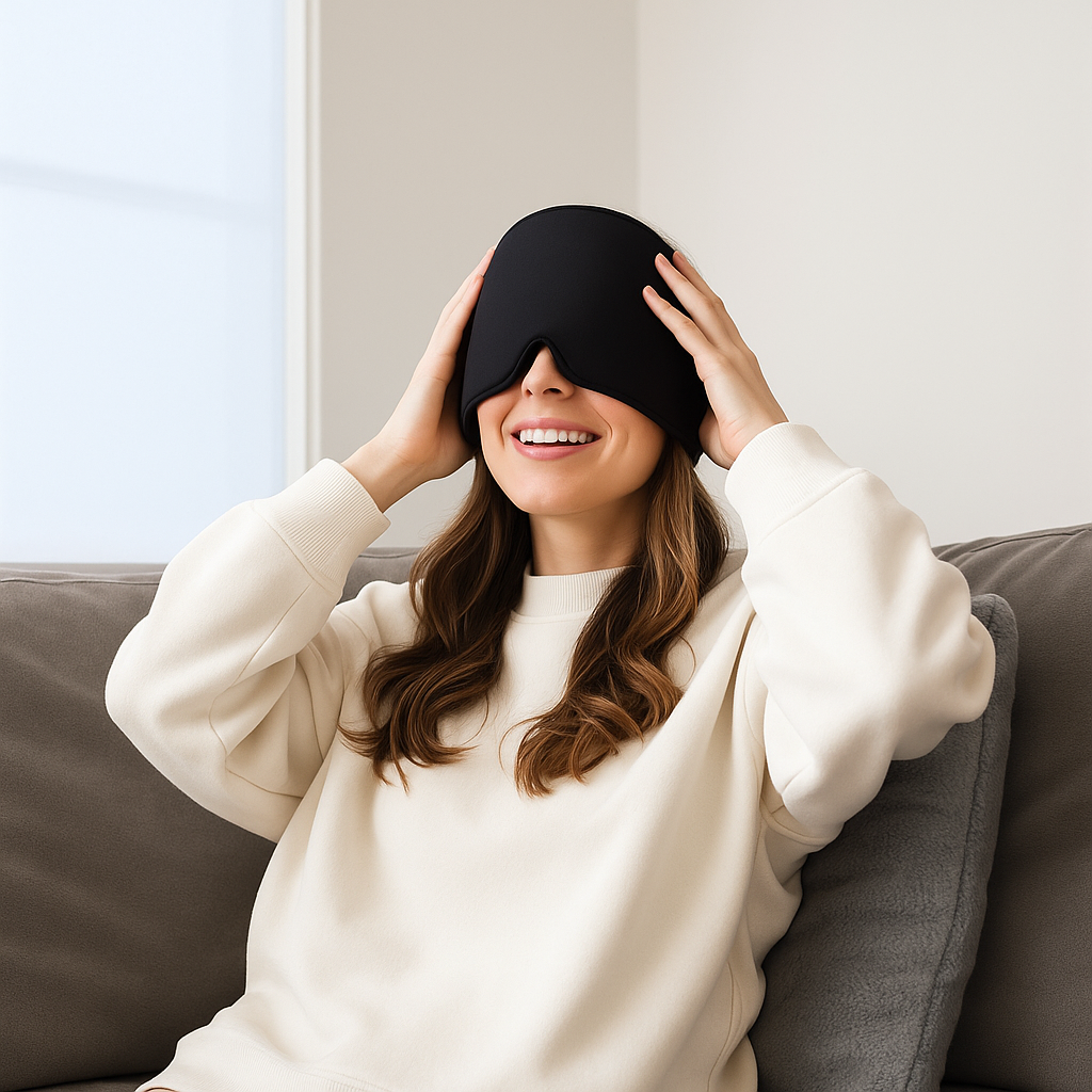 GORRO DE MÁSCARA PARA MIGRAÑA RELAXGLOW