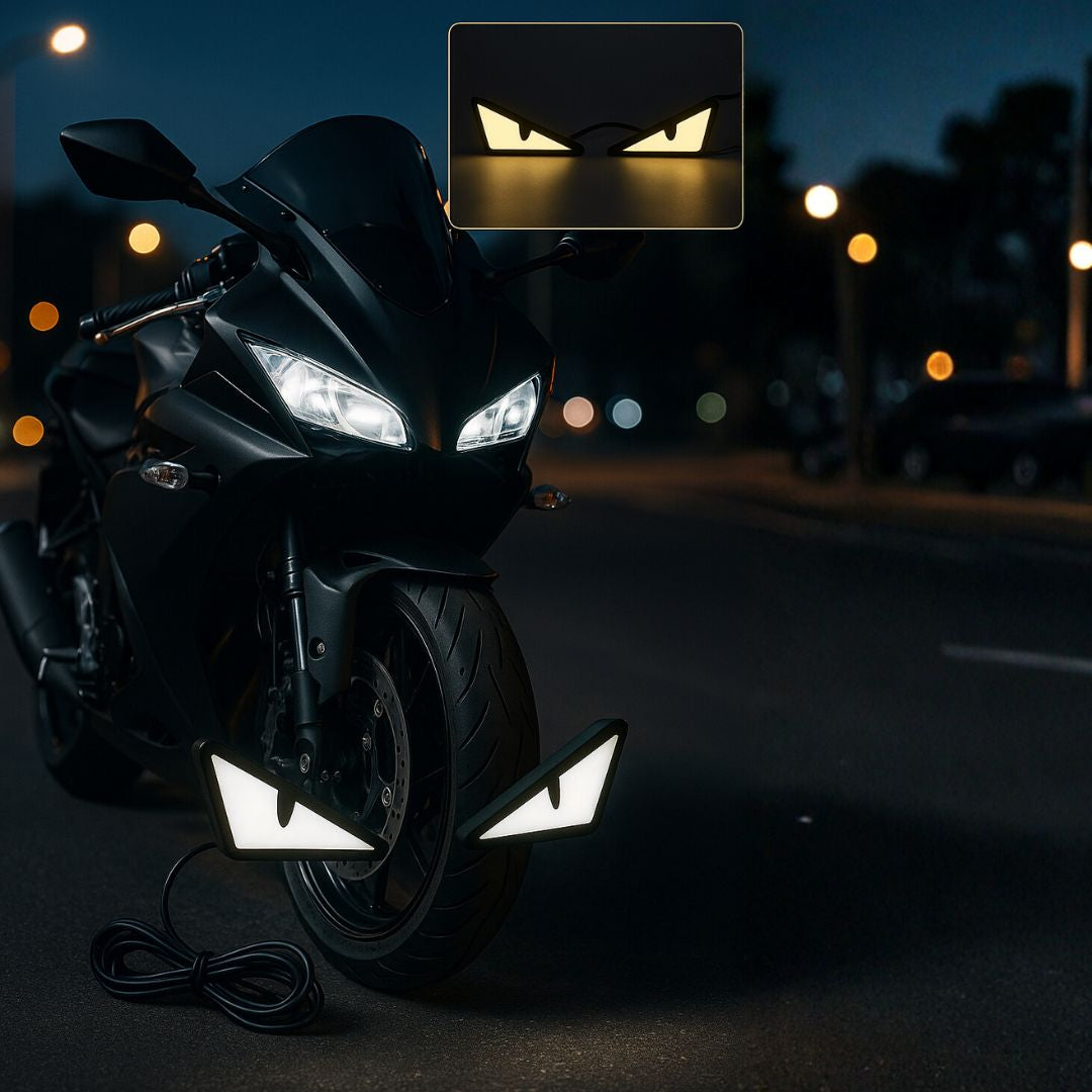 OJOS LED PARA MOTO