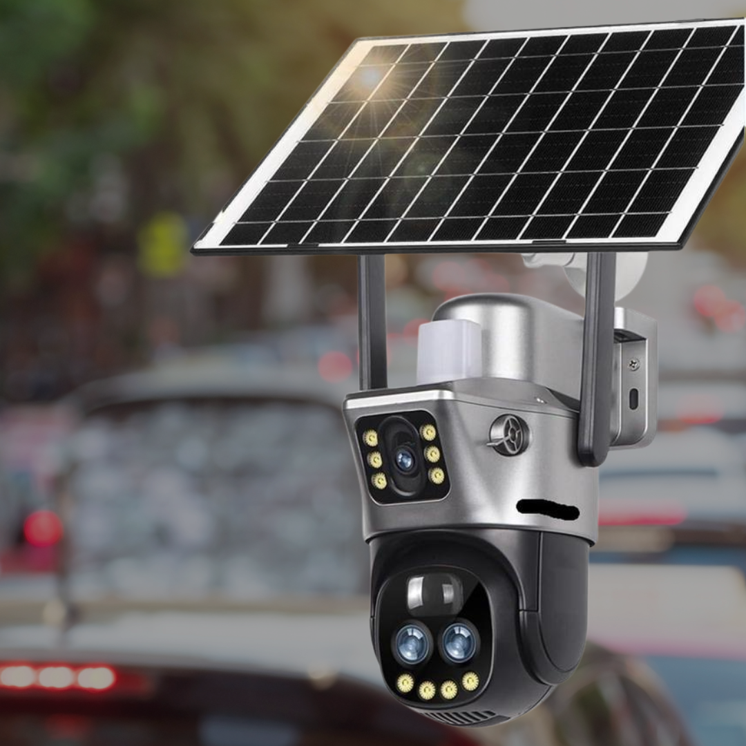 4G DOBLE CÁMARA DE SEGURIDAD SOLAR