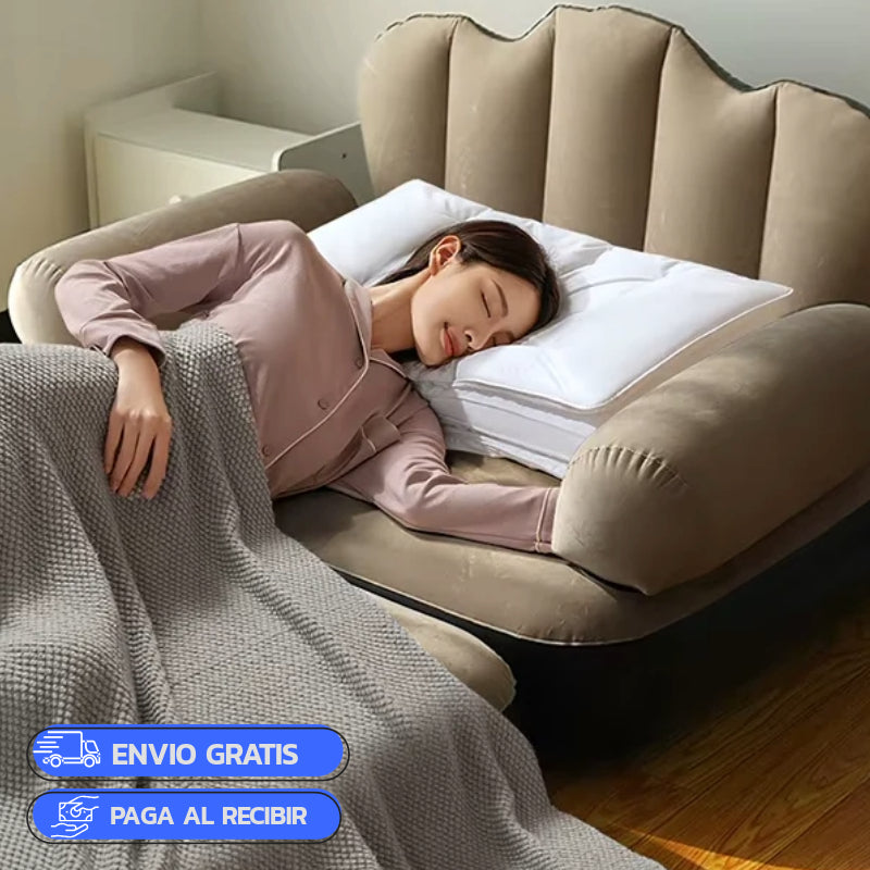 Sofa cama inflable