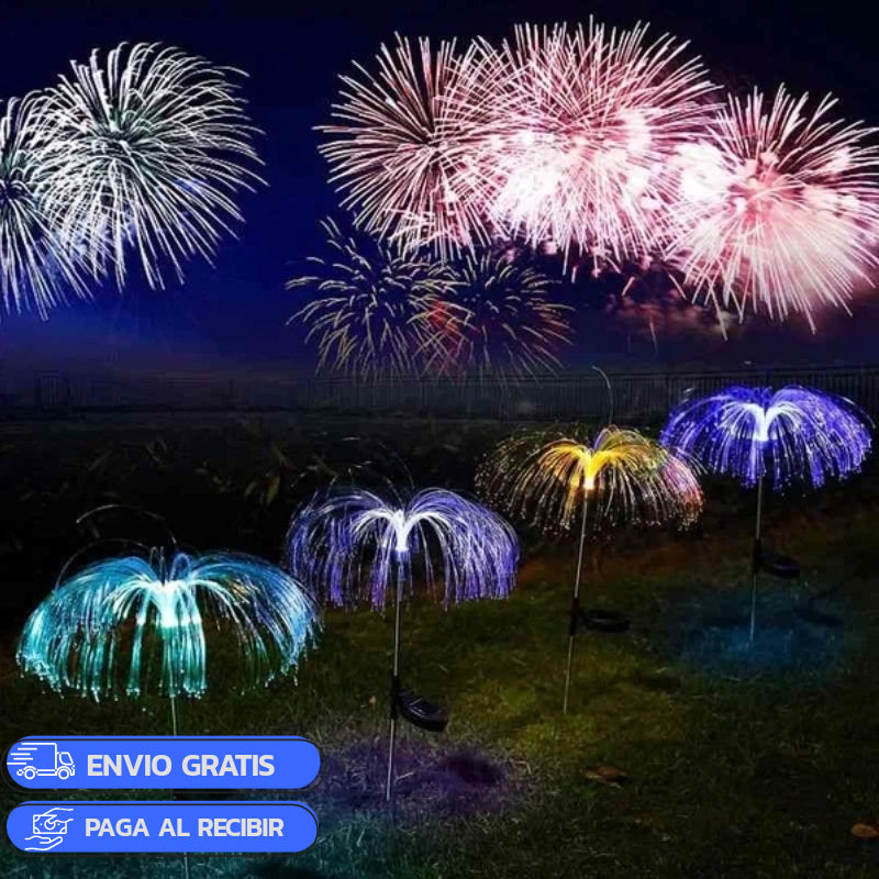 Luces solares para jardin