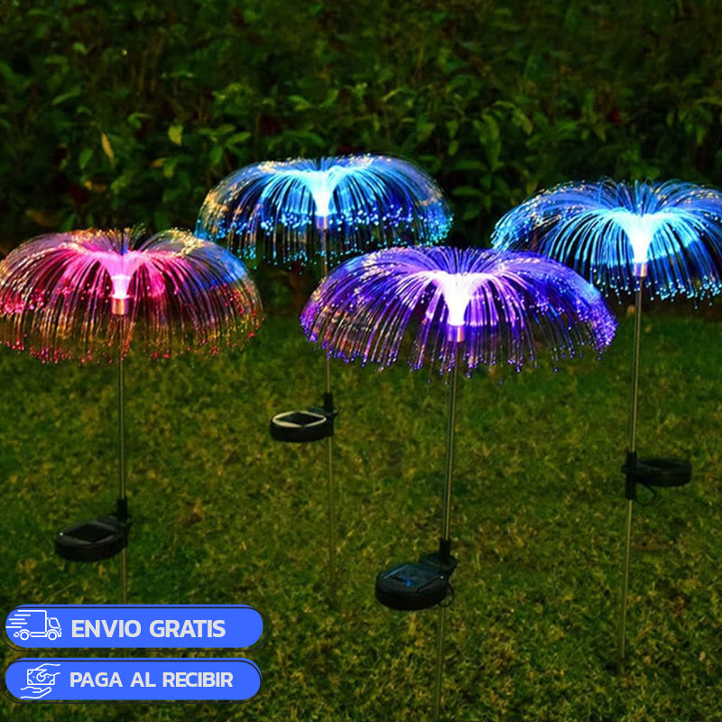 Luces solares para jardin