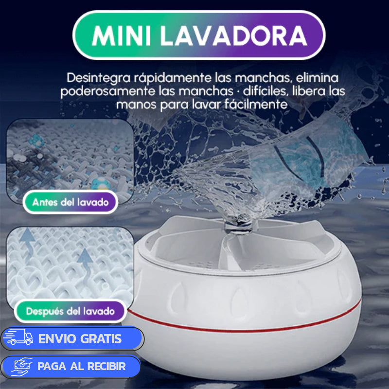 Mini lavadora portatil