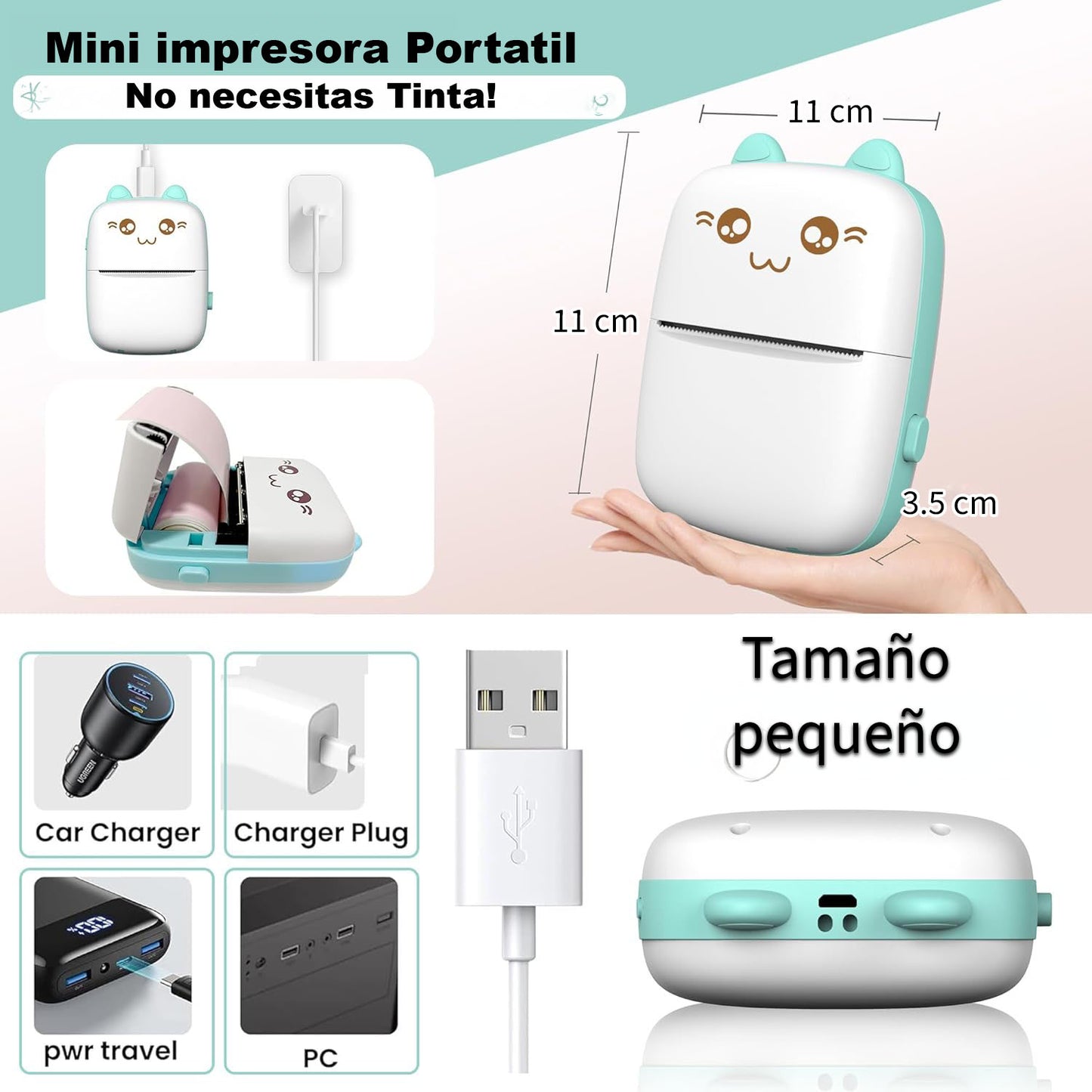 Mini impresora - SHOPYSV S.A de C.V