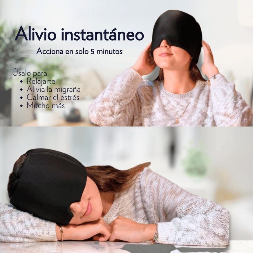 GORRO DE MÁSCARA PARA MIGRAÑA RELAXGLOW