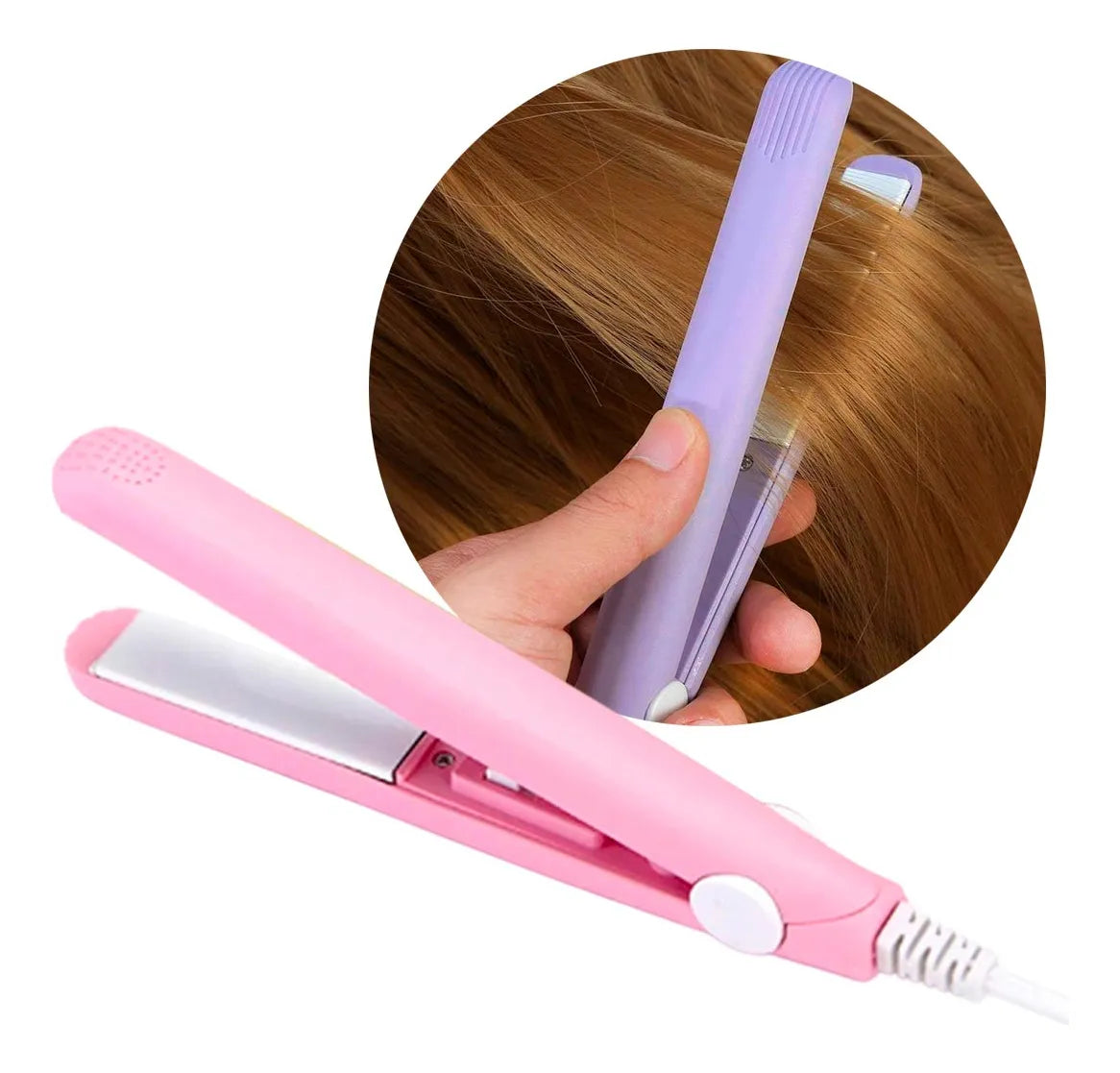 MINI PLANCHA PARA CABELLO