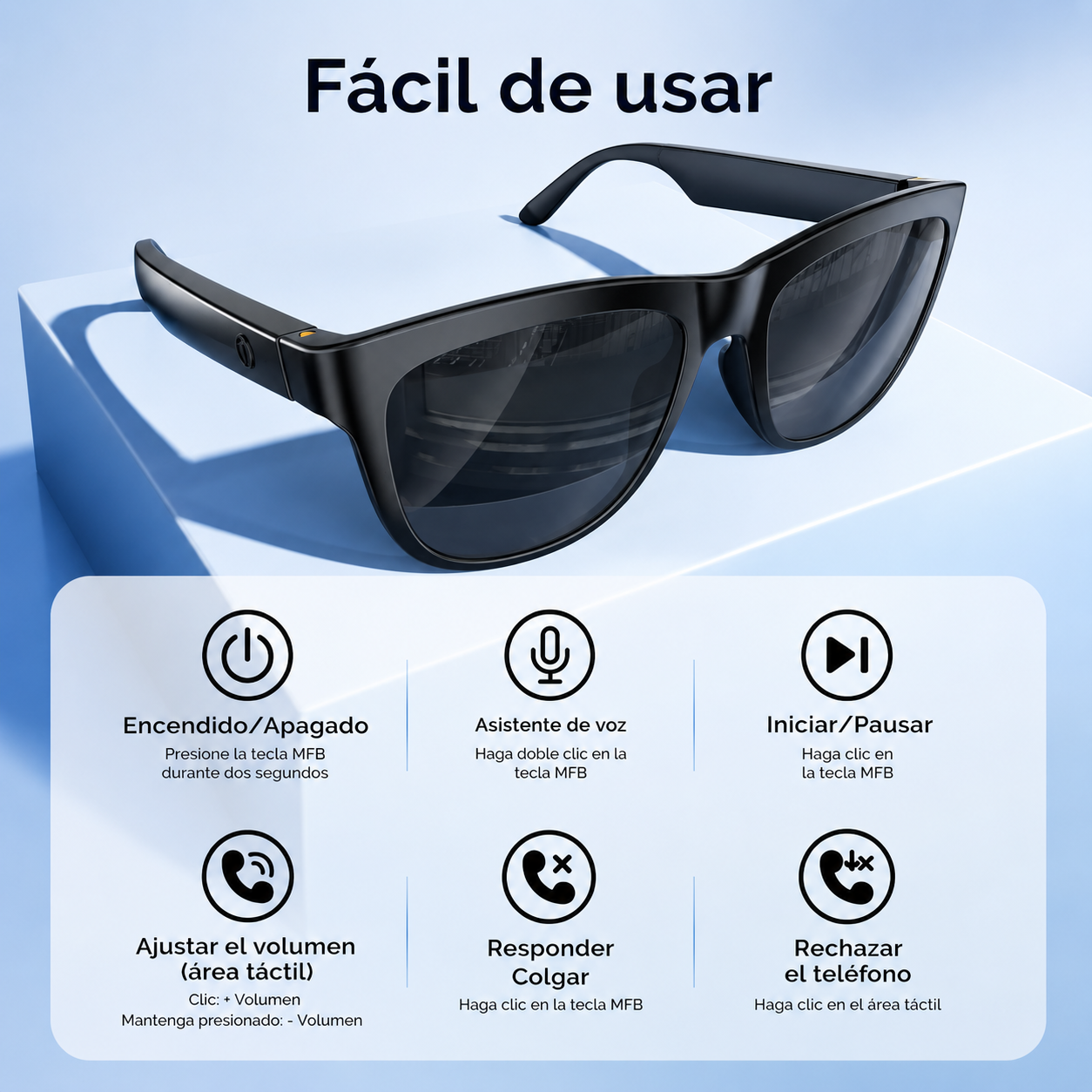 LENTES BLUETOOTH