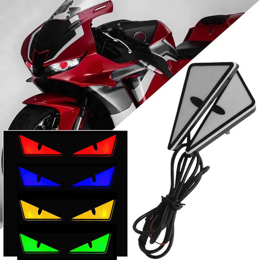 OJOS LED PARA MOTO