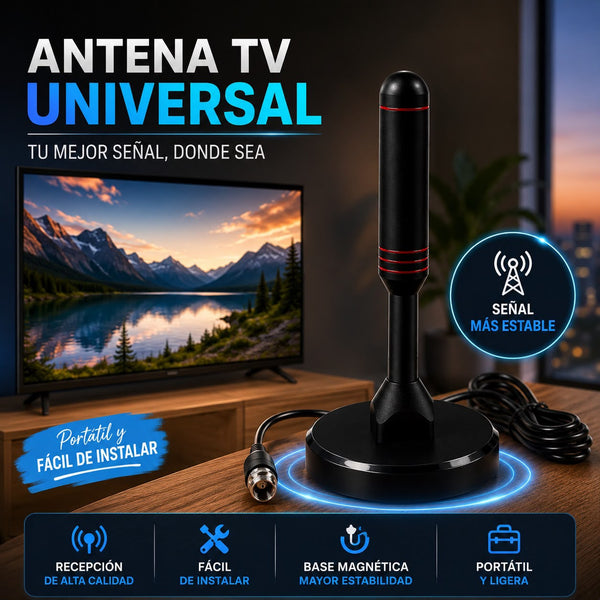Antena TV HD Compacta