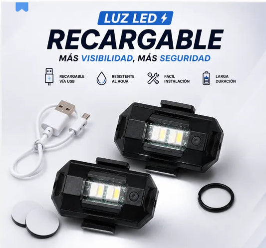 Strober led para Moto