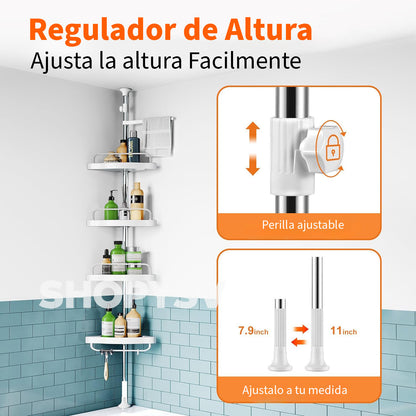 Esquinero para baño