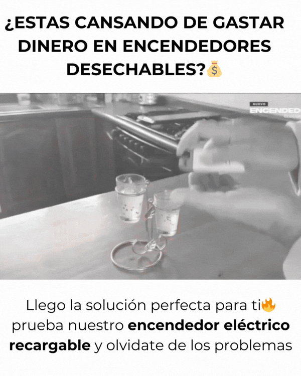 Encendedor Eléctrico Recargable USB